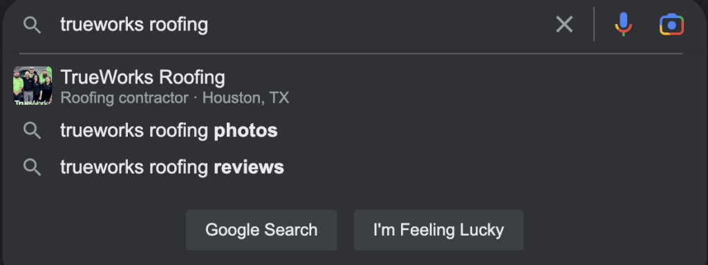 Branded Search Branded Search (Screenshot)