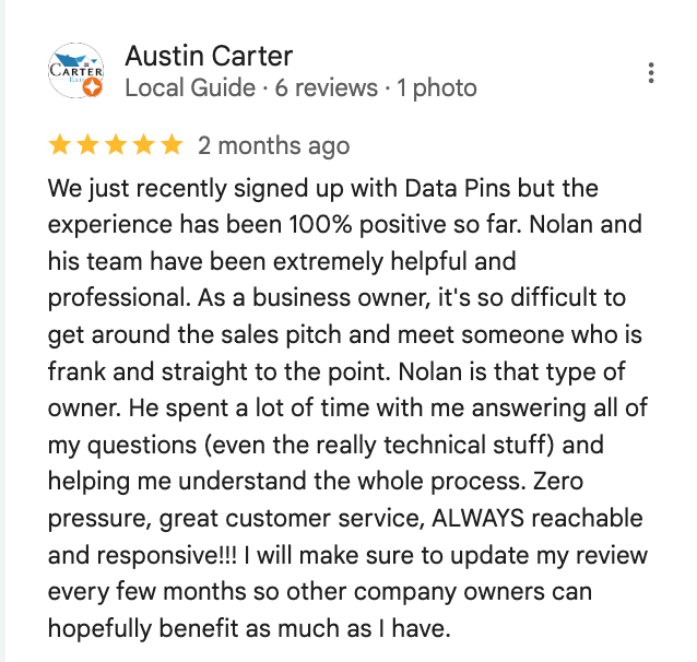 Carter DataPins Review