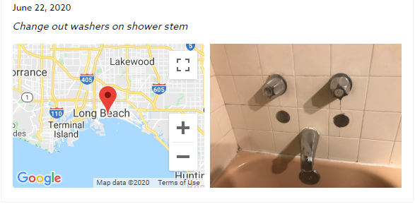 Plumbing Check-in
