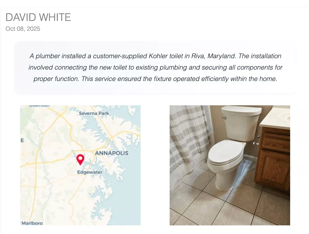 4 inch Pipe Pin Example Plumbing Pin Kohler